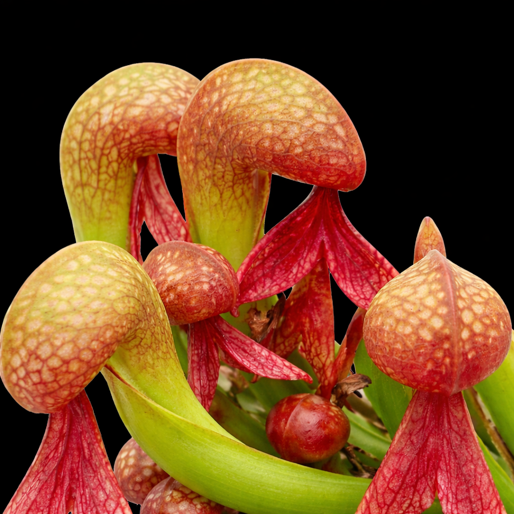 Darlingtonia Californica Red Flower (Cobra Lily) – Nano Nursery